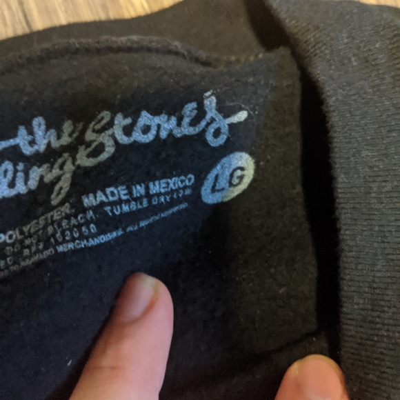 Cropped rolling stones sweatshirt - Picture 2 of 2